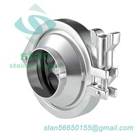 Dn50 Stainless Steel Food Grade Tri Clamp Non-Return Check Valves