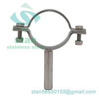 FH07 Round Pipe Holder with Solid Bar