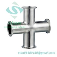 Sanitary Clamp Fittings - Clamp Cross