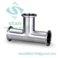 Sanitary Clamp Fittings - Clamp Tee FTC