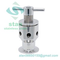 Sanitary Stainless Steel SS304 SS316L Adjustable Breather Valve