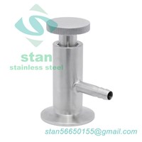 Stainless Steel Sanitary Normal Type Clamped Sampling Valves