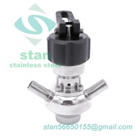 Stainless Steel SS316 Dn15 Aseptic Mannual and Pneumatic Sample Valve